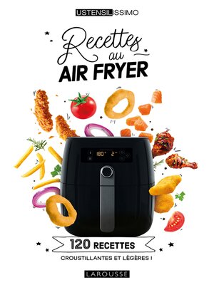 cover image of Recettes au air fryer